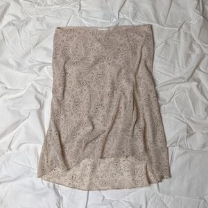 y2k paisley print midi skirt